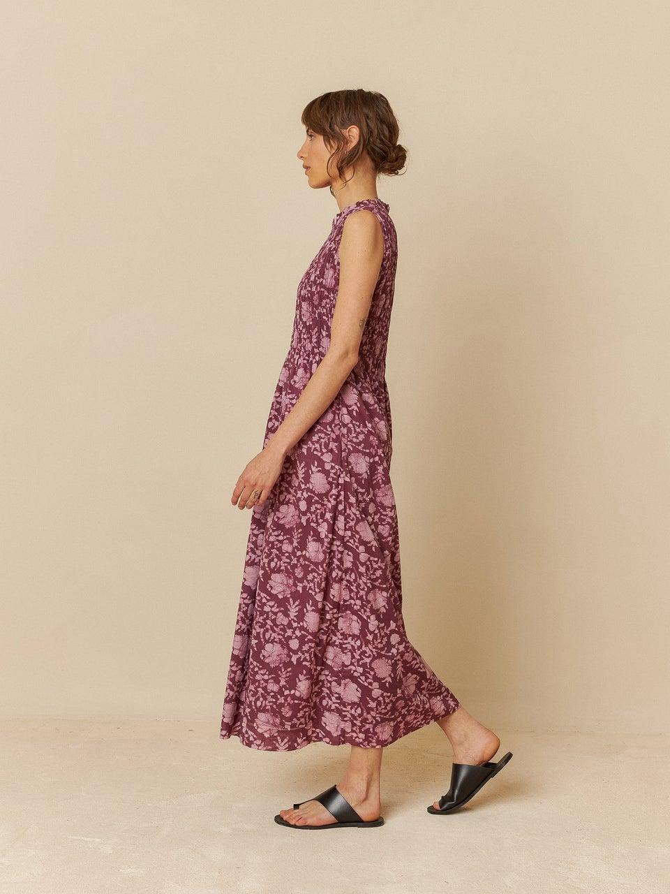 Indi & Cold MAXI VESTIDO ENGOMADO