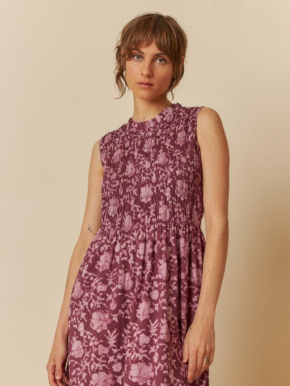 Indi & Cold MAXI VESTIDO ENGOMADO