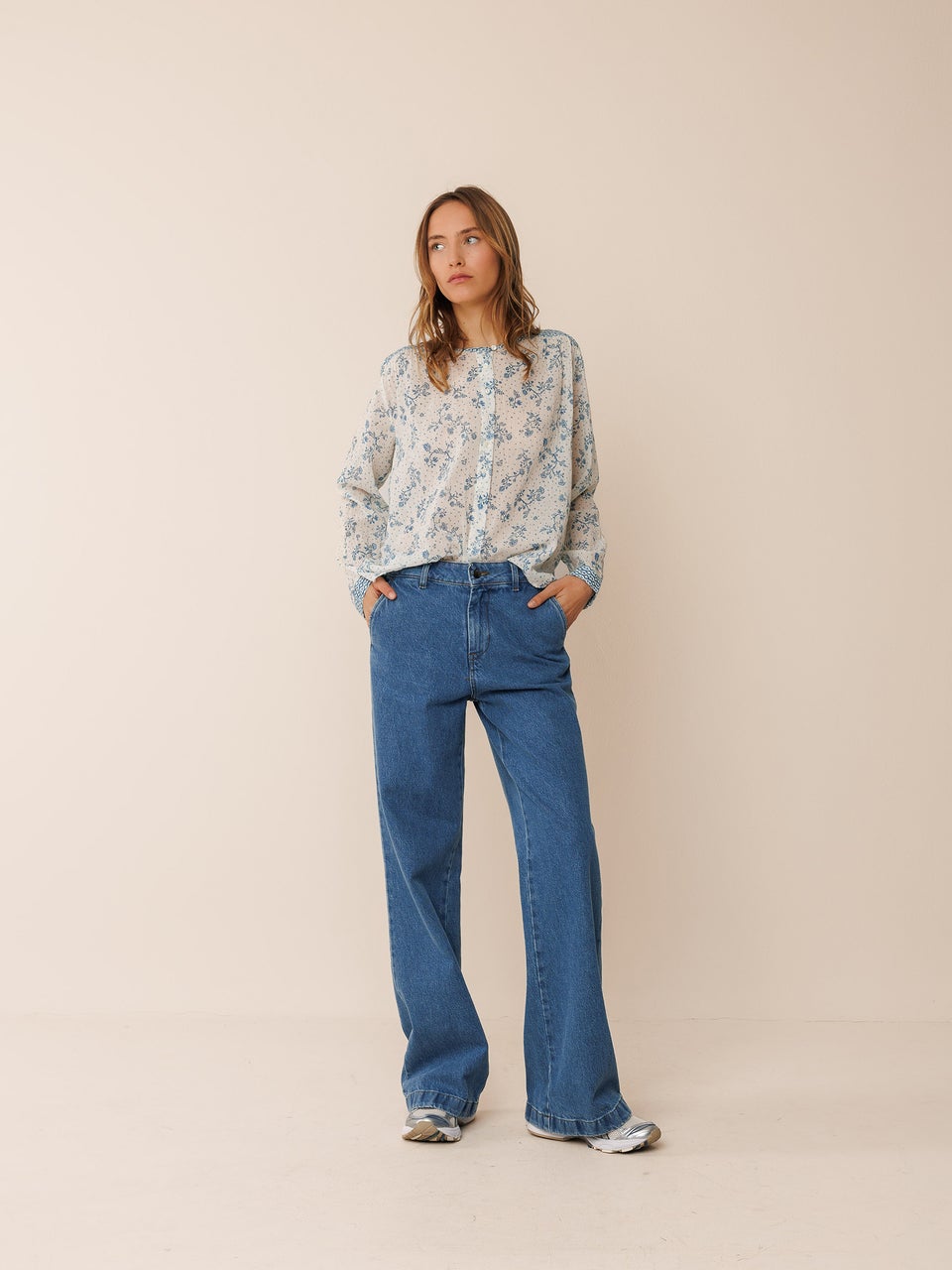 Indi & cold PANTALÓN CHINO WIDE LEG