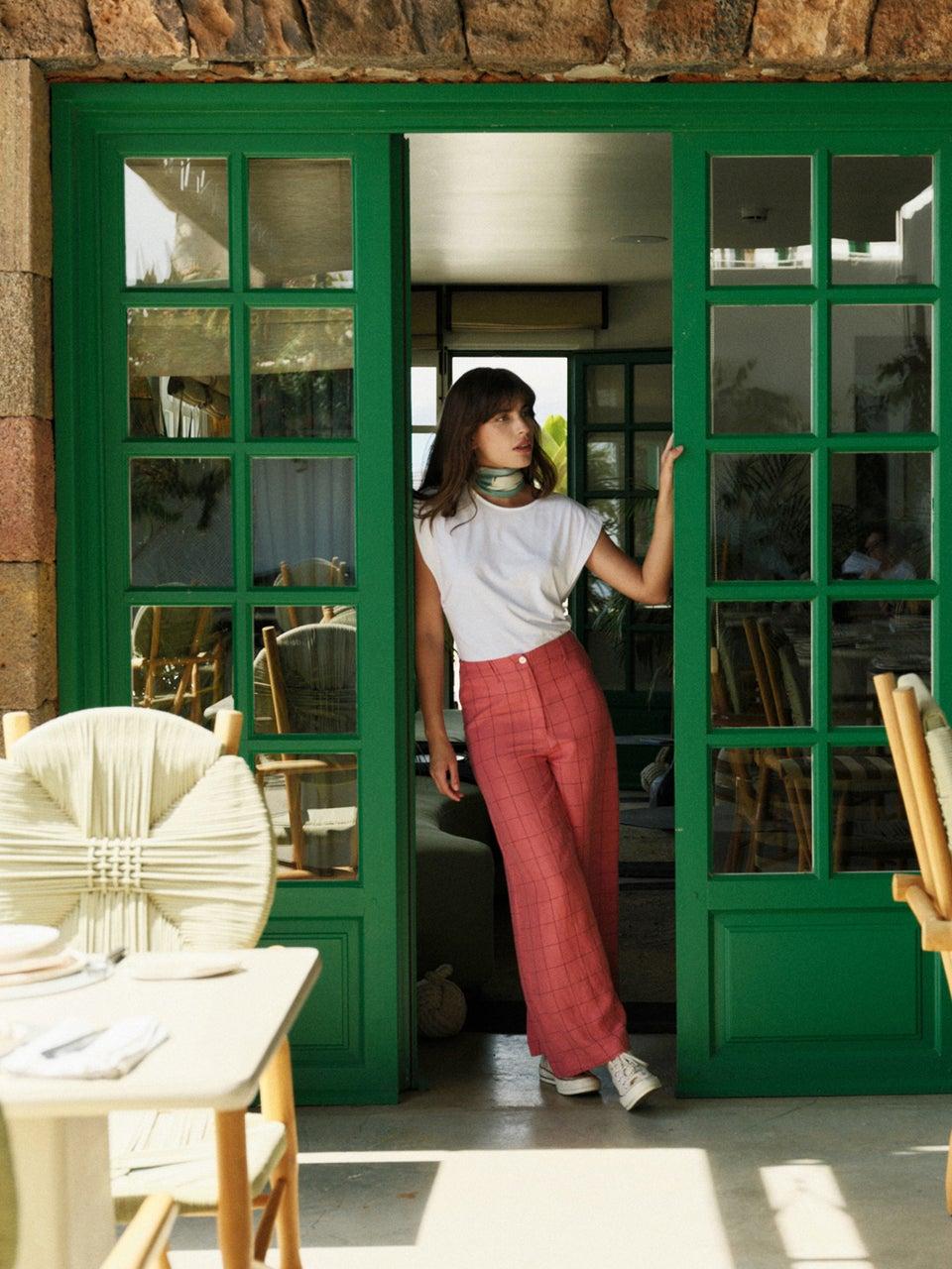 Indi & cold PANTALÓN CUADRO VENTANA