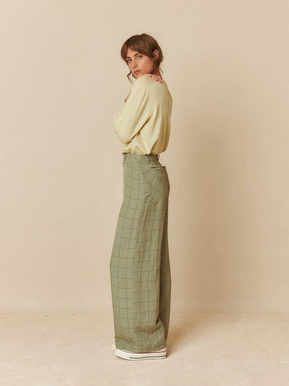 Indi & cold PANTALÓN CUADRO VENTANA