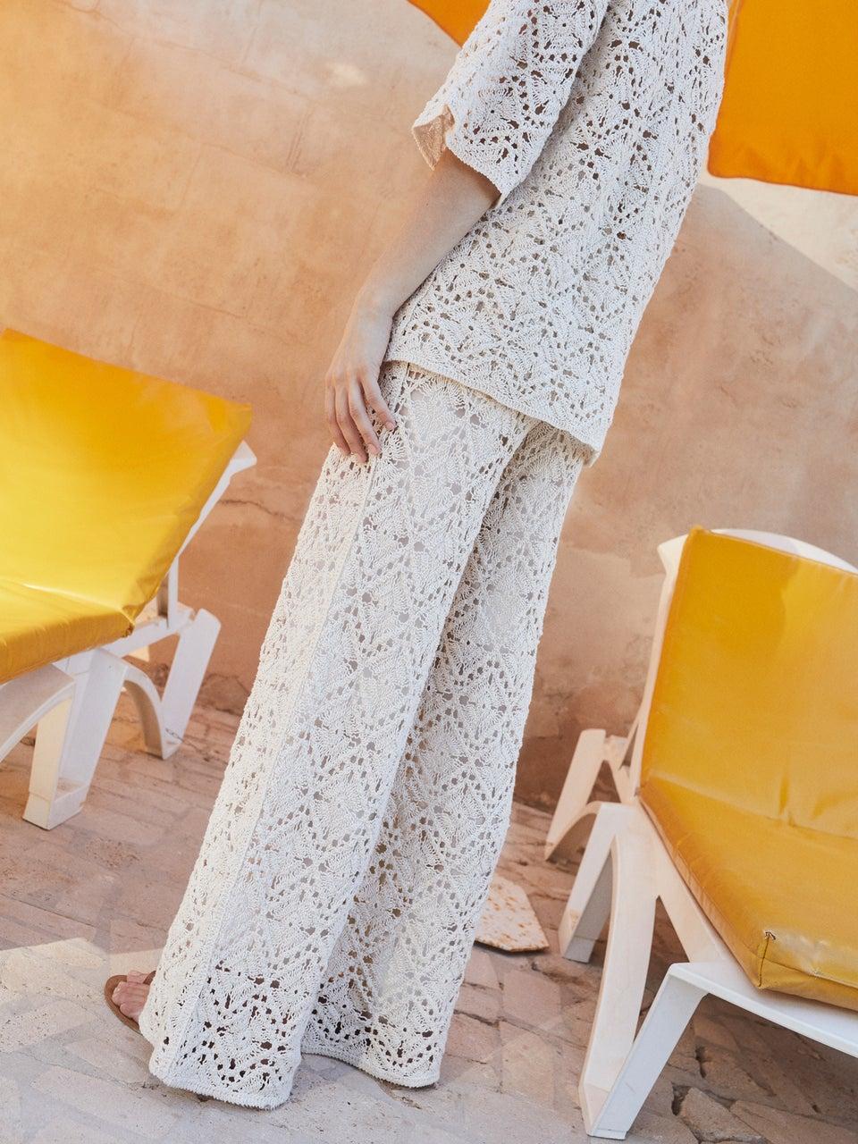 Indi & Cold PANTALÓN CULOTTE CROCHET