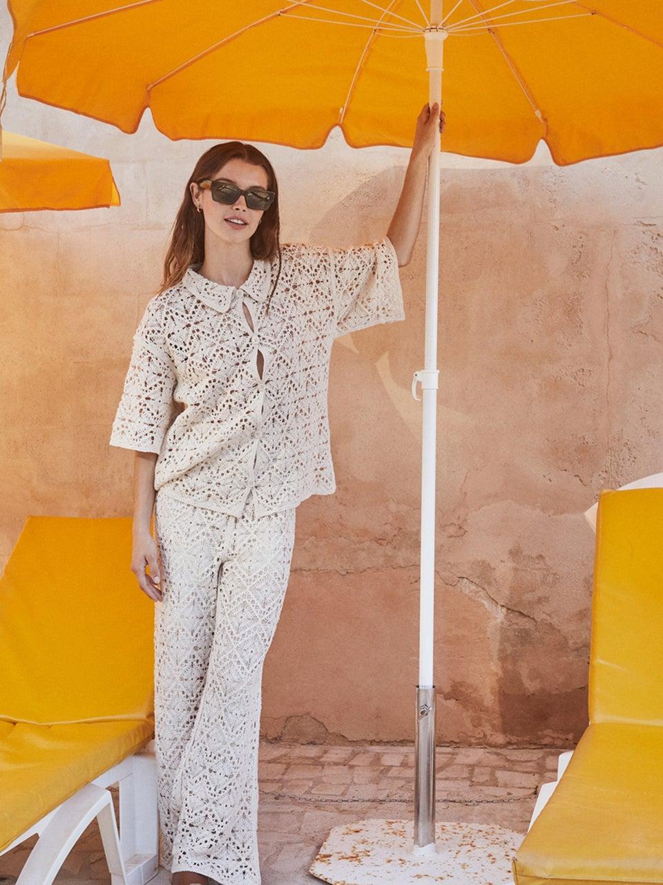 Indi & Cold PANTALÓN CULOTTE CROCHET