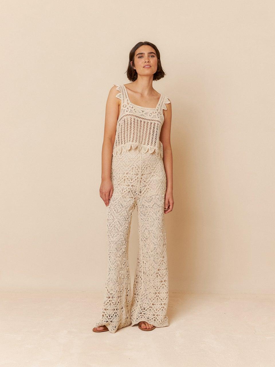 Indi & Cold PANTALÓN CULOTTE CROCHET