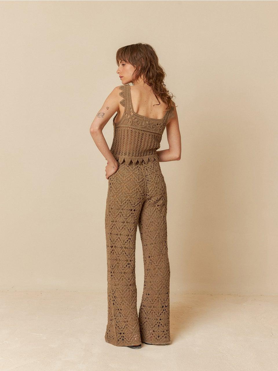 Indi & Cold PANTALÓN CULOTTE CROCHET