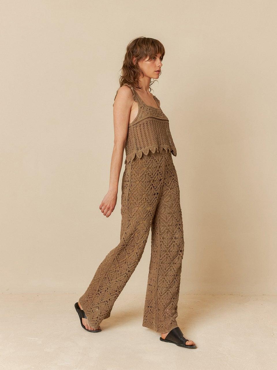 Indi & Cold PANTALÓN CULOTTE CROCHET