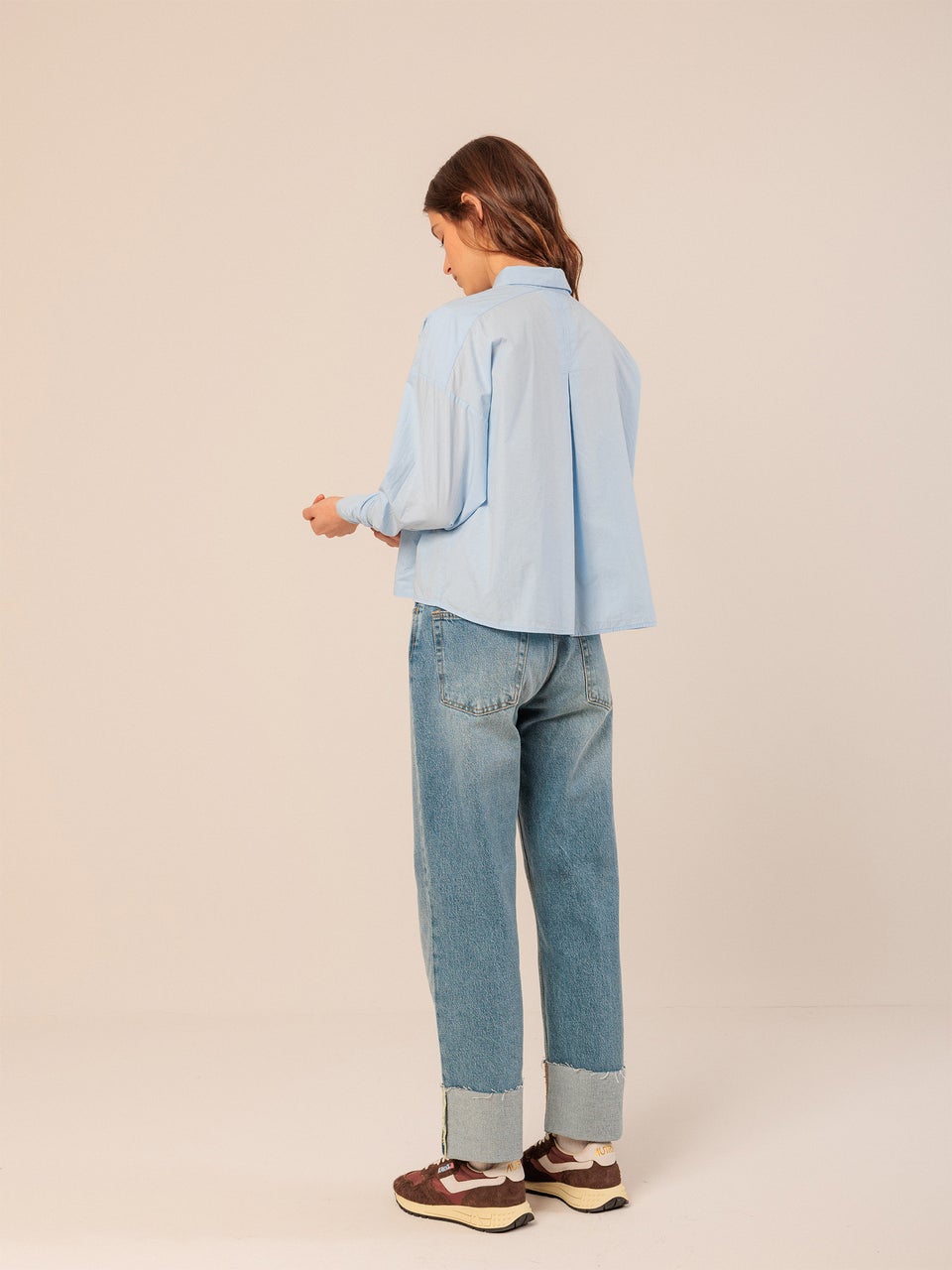 Indi & Cold PANTALÓN DENIM VUELTO