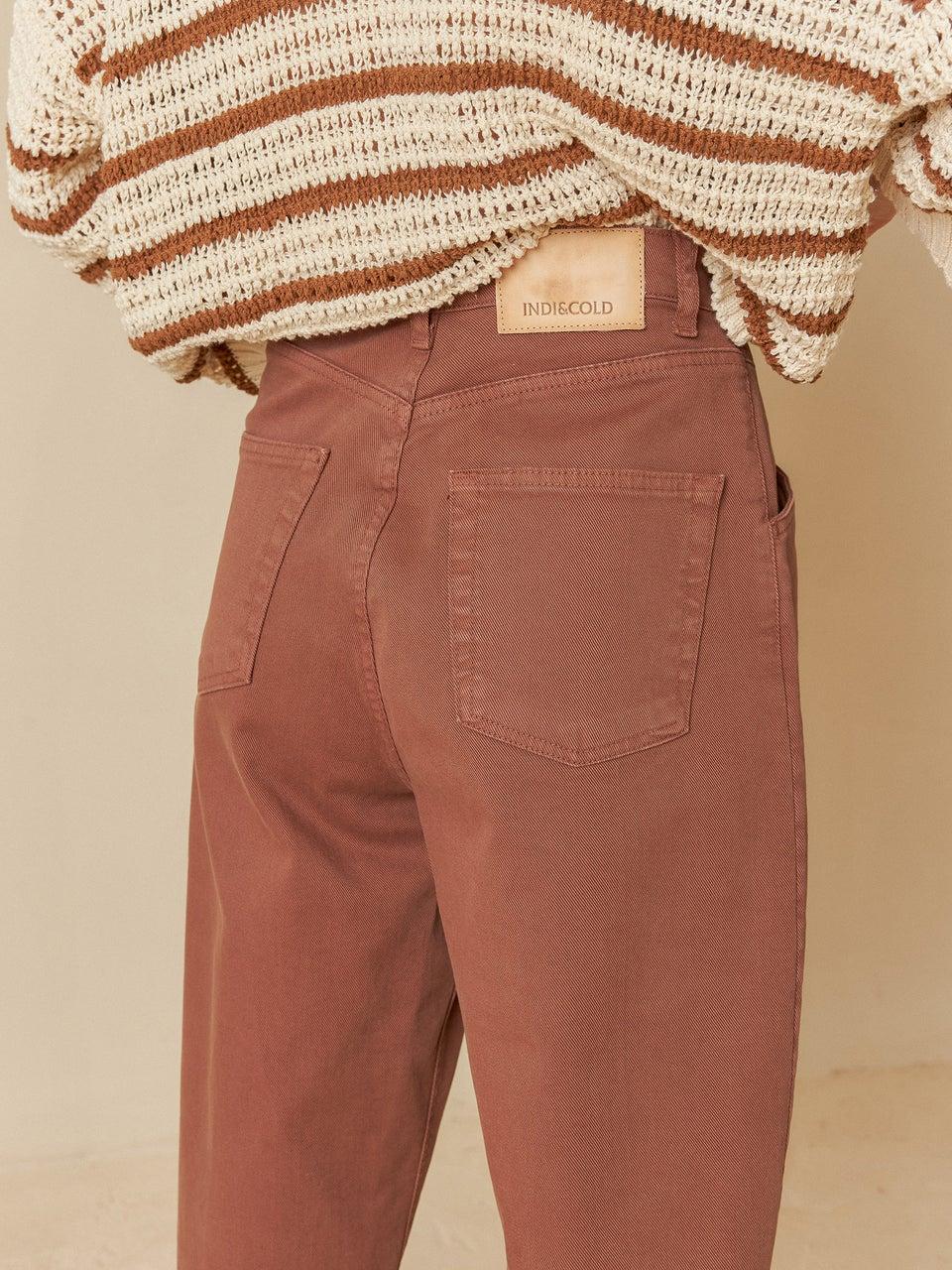 Indi & Cold PANTALÓN SARGA CARROT