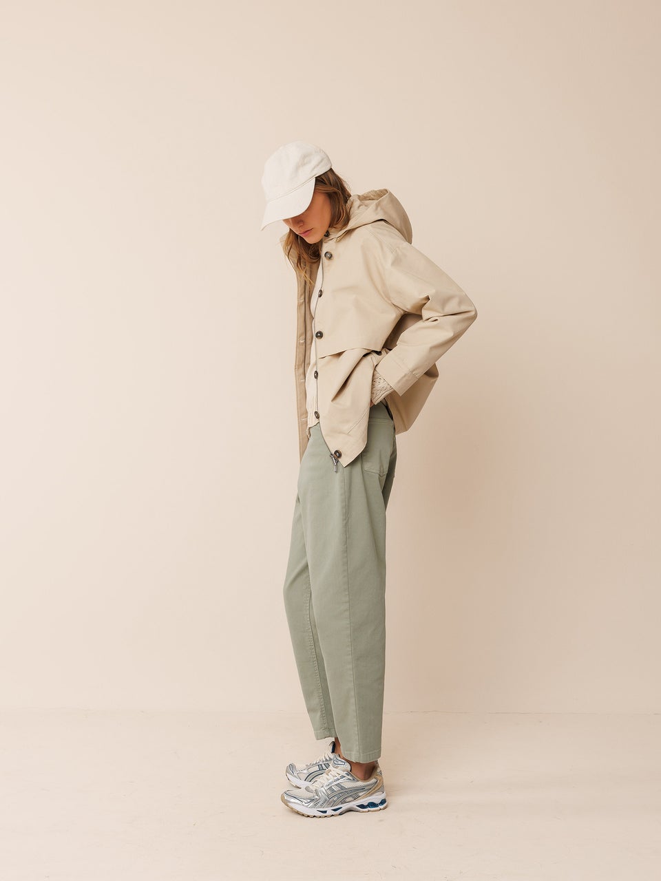 Indi & cold PANTALÓN SARGA CARROT