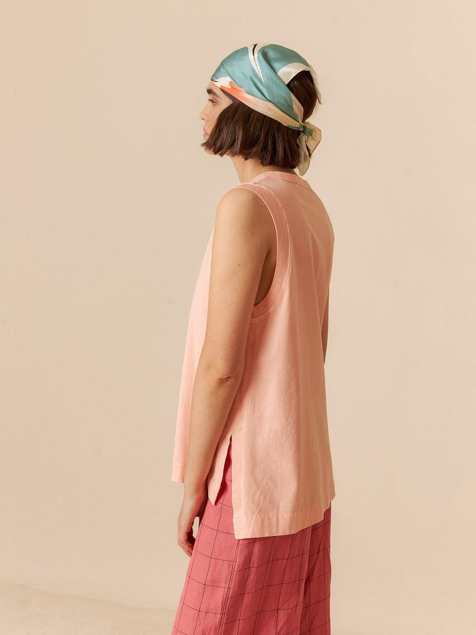 Indi & Cold PAÑUELO SEDA FLOR