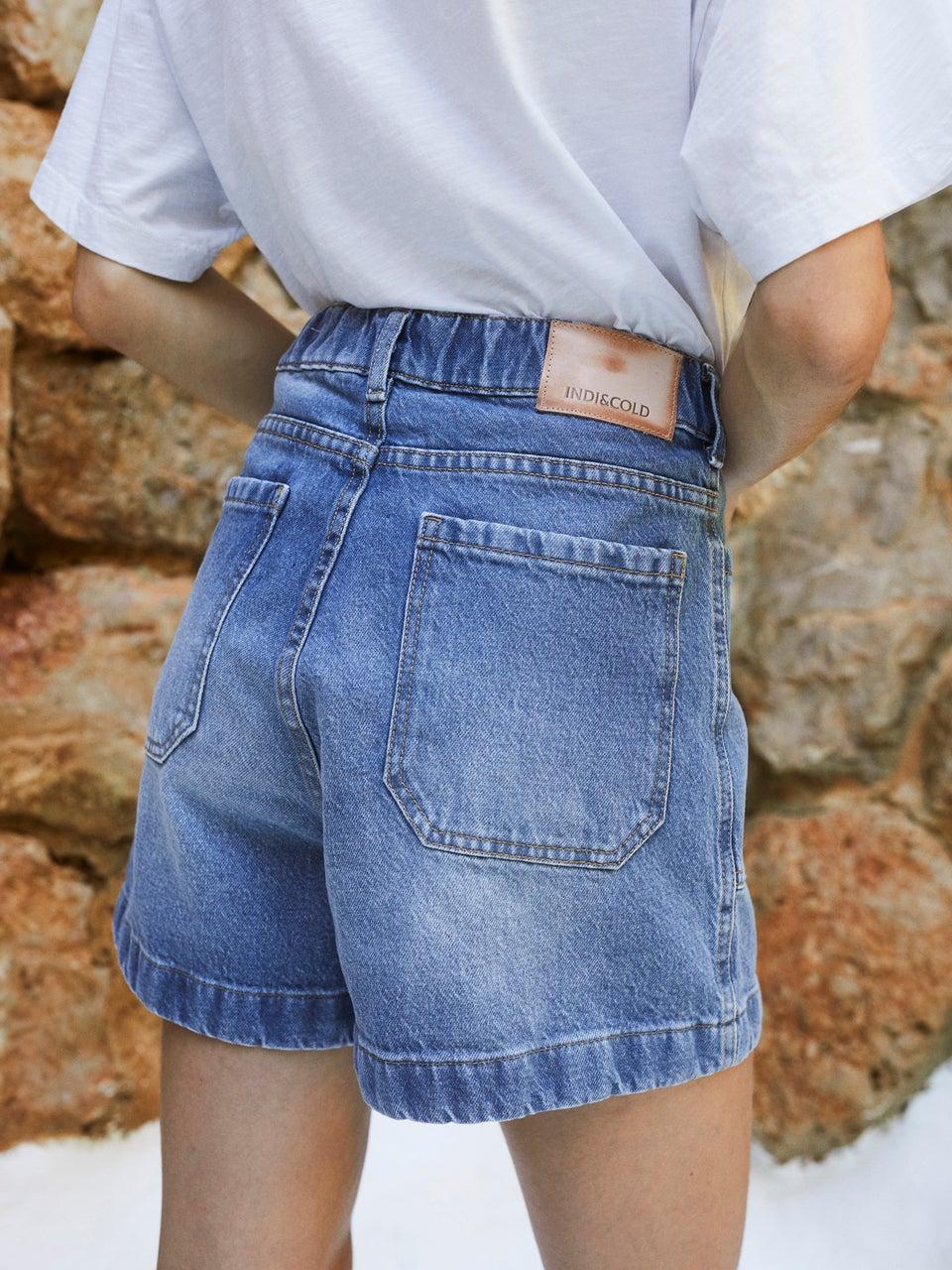 Indi & Cold SHORT DENIM RETRO