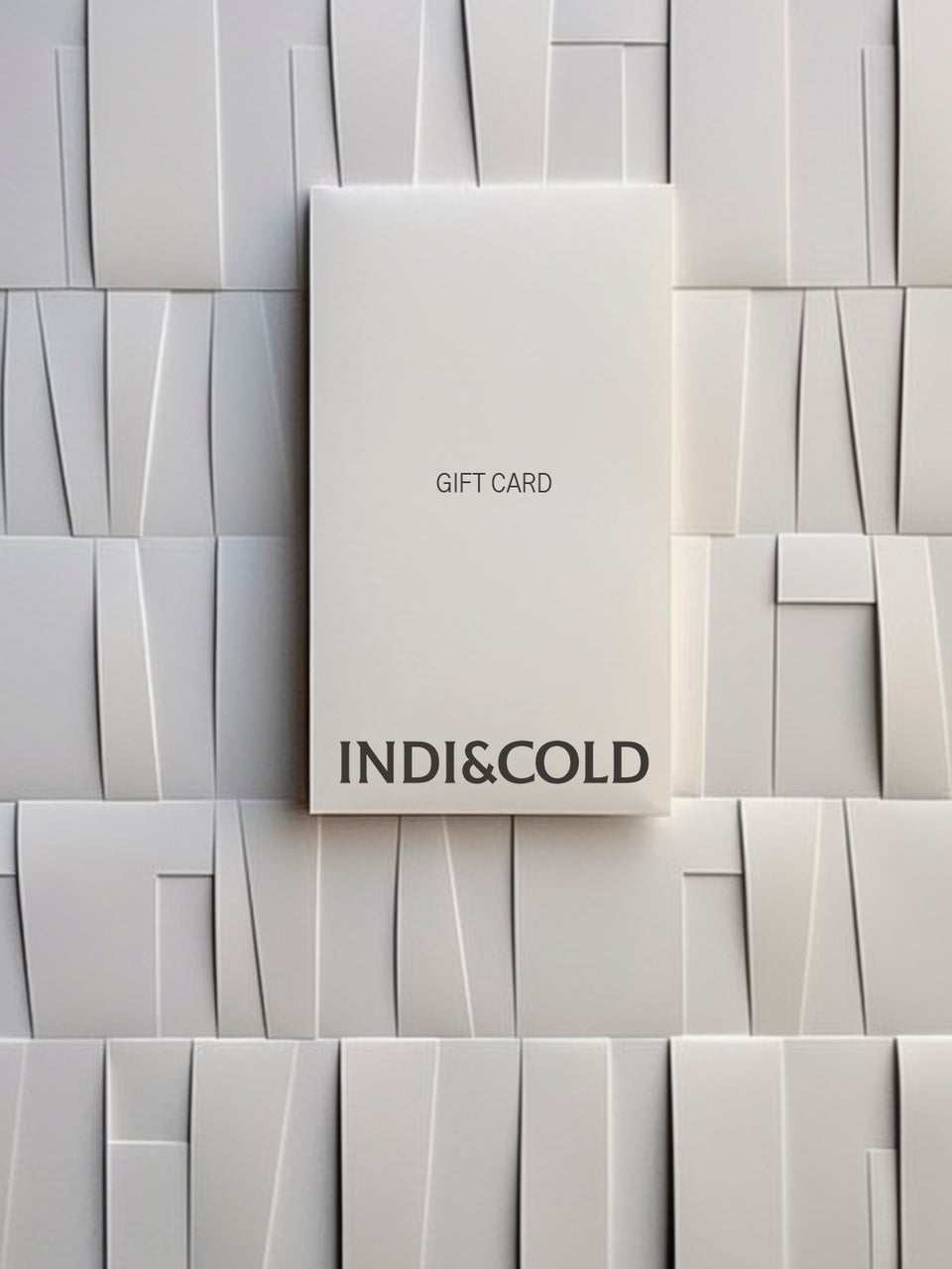Indi & Cold TARJETA REGALO ONLINE