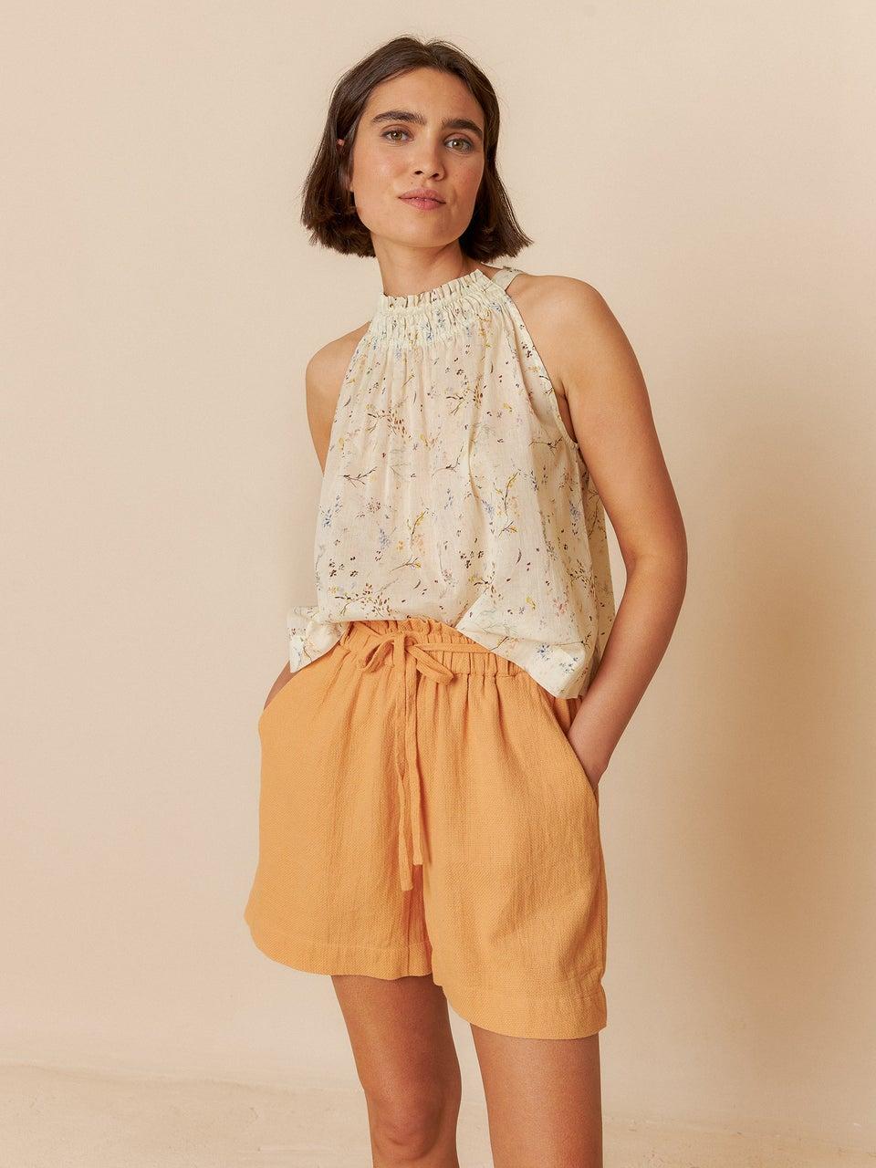 Indi & cold TOP CUELLO HALTER