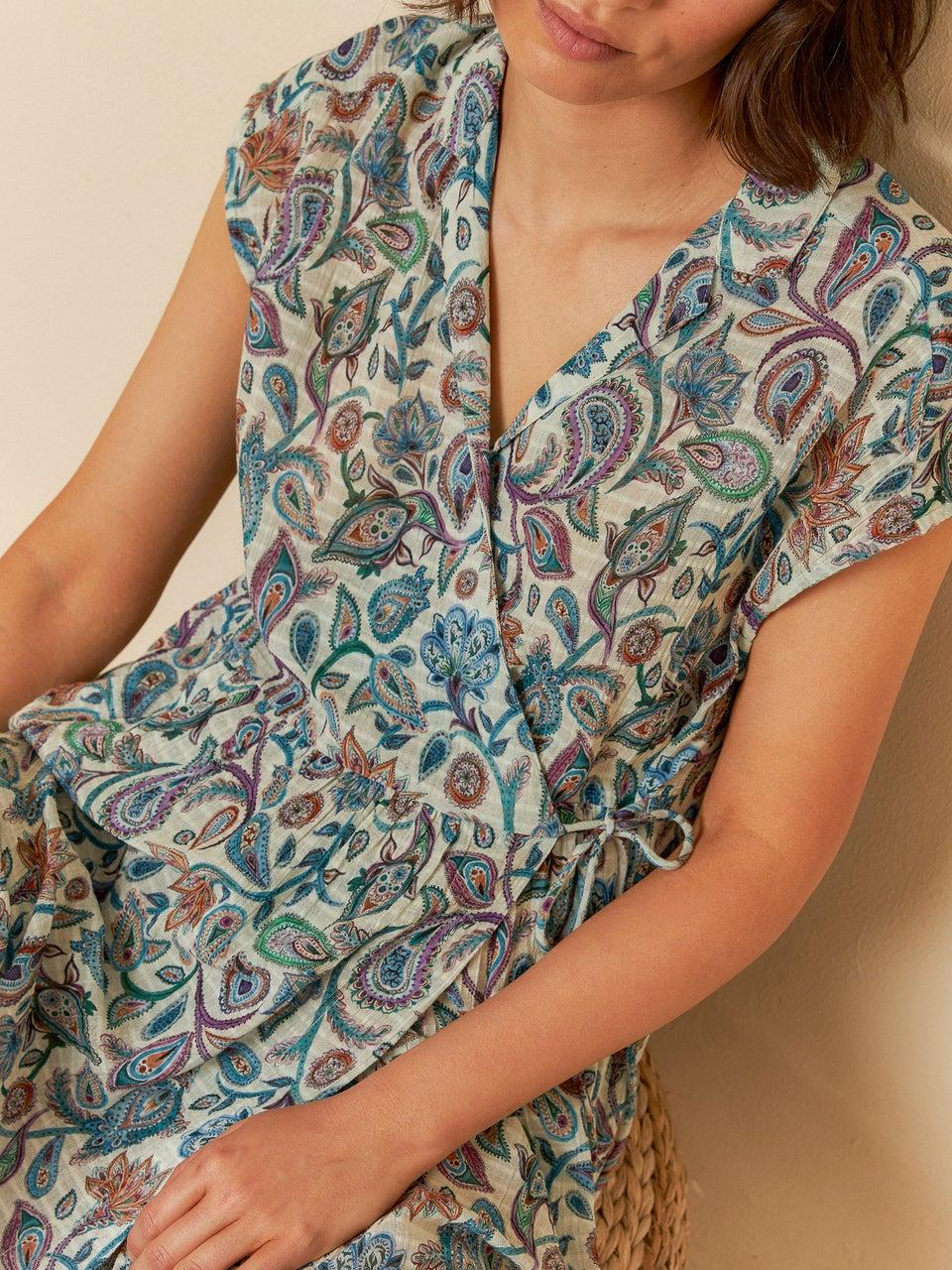 Indi & Cold VESTIDO CRUZADO PASLEY