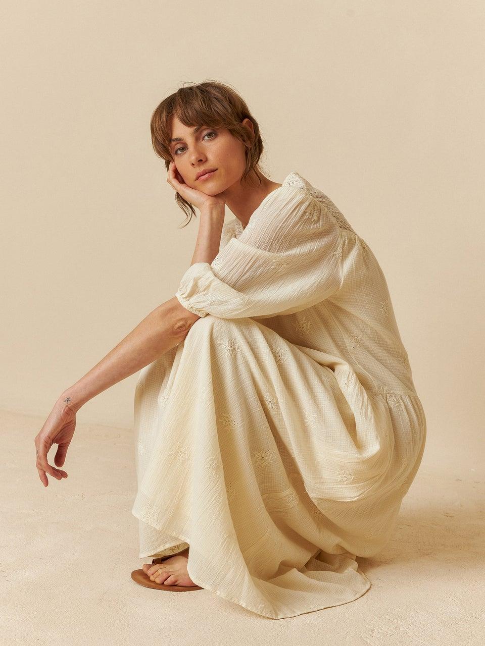 Indi & cold VESTIDO MANGA GLOBO