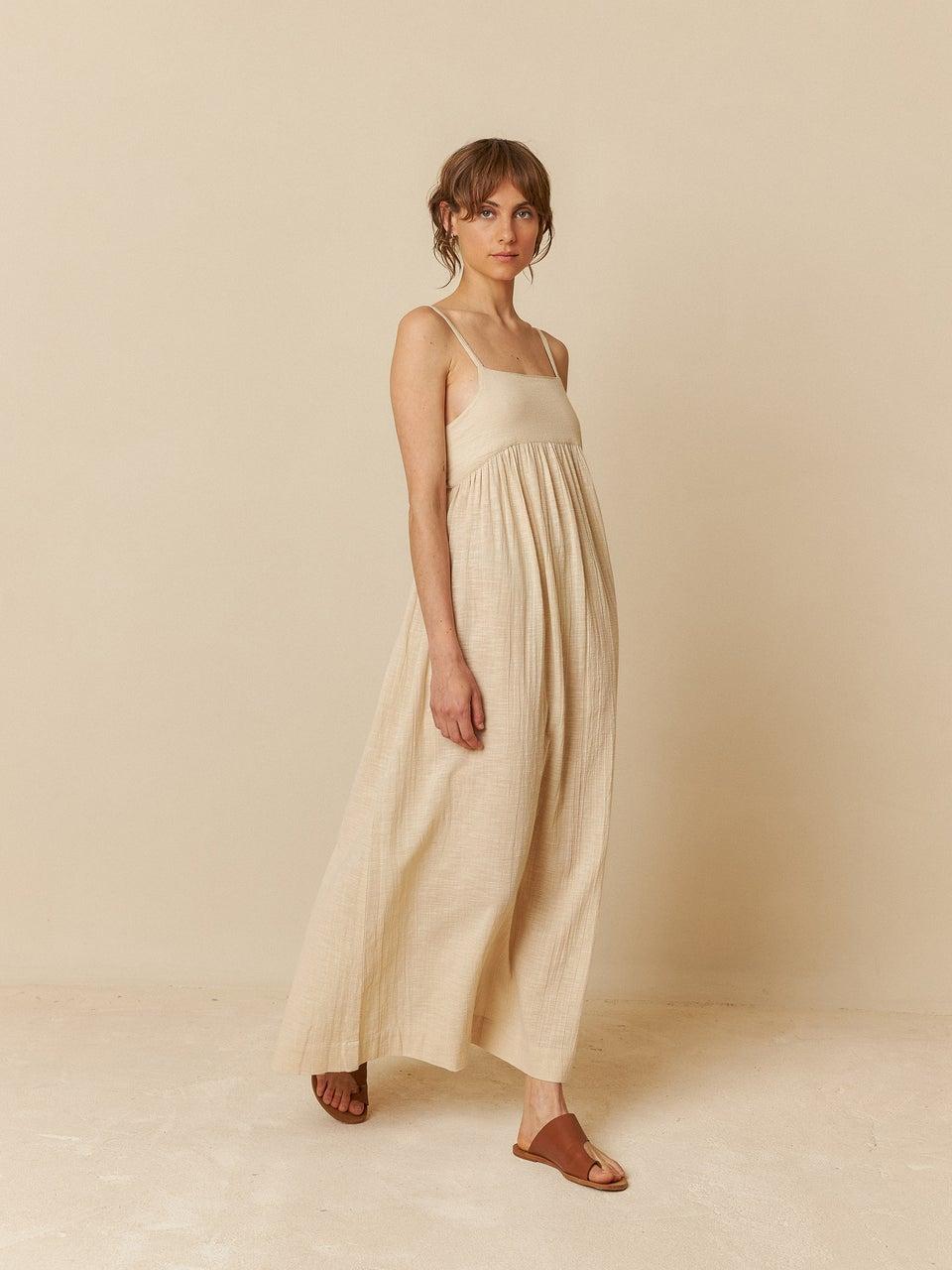 Indi & Cold VESTIDO MAXI TIRANTES
