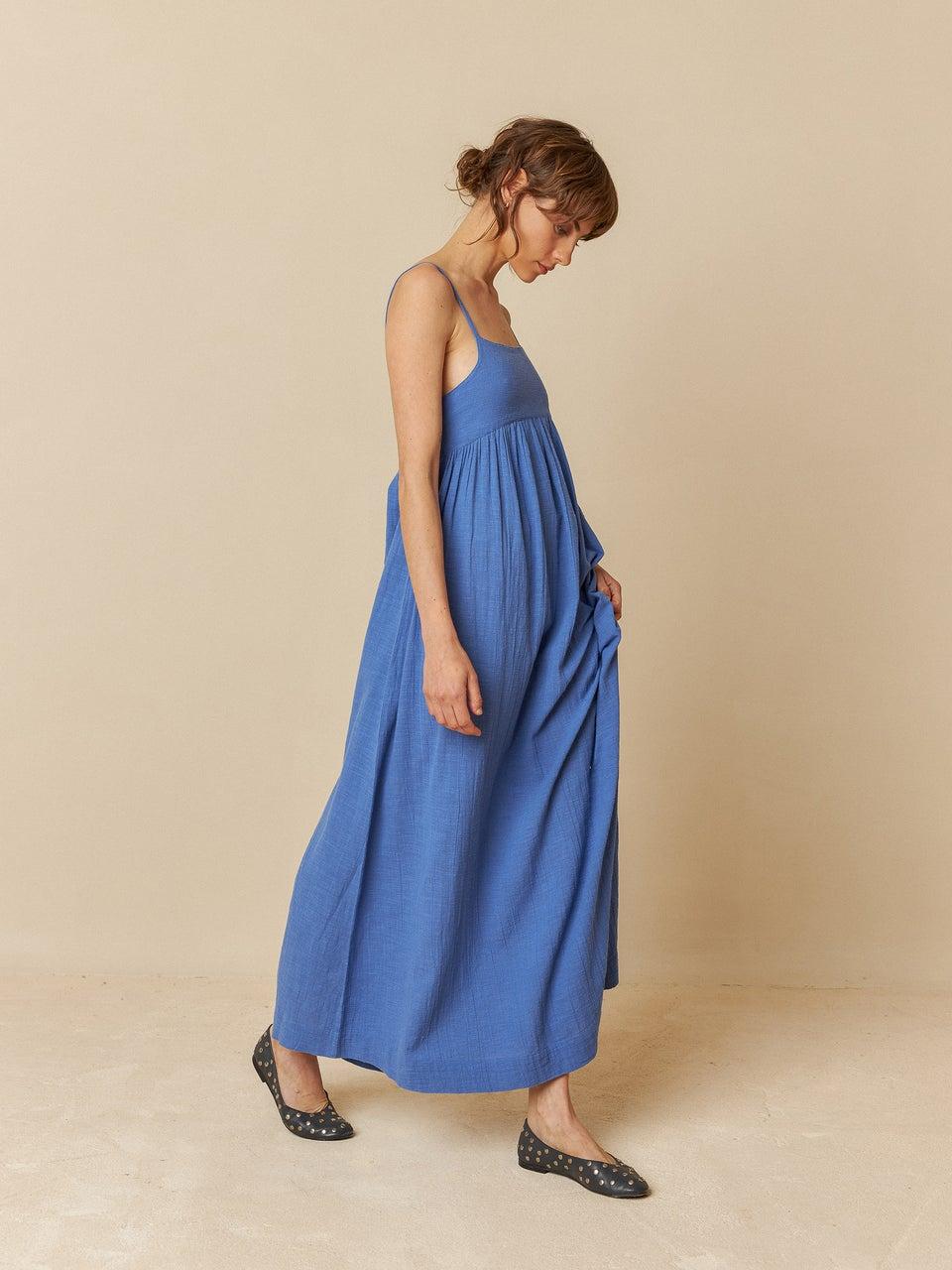 Indi & Cold VESTIDO MAXI TIRANTES