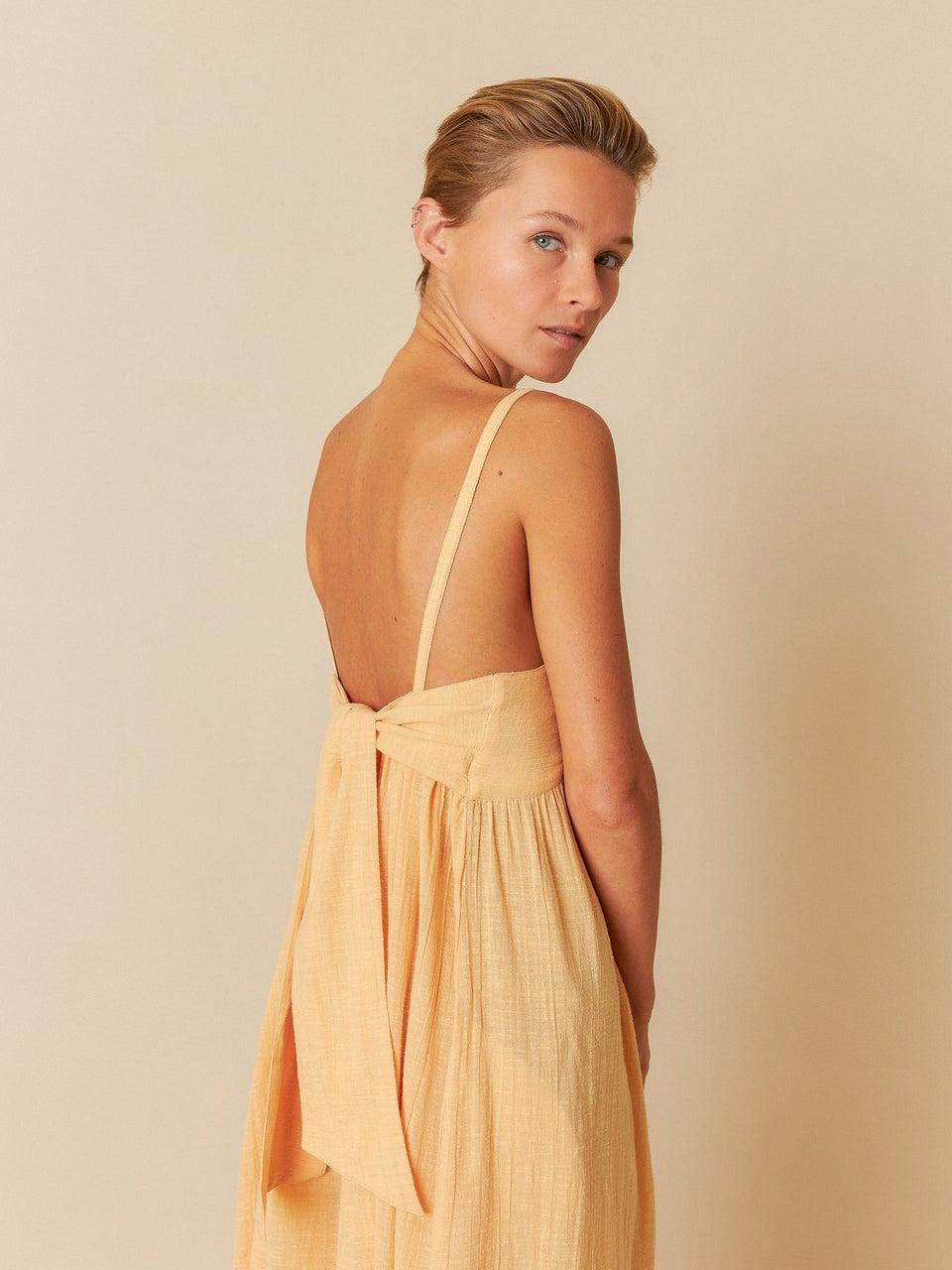 Indi & Cold VESTIDO MAXI TIRANTES