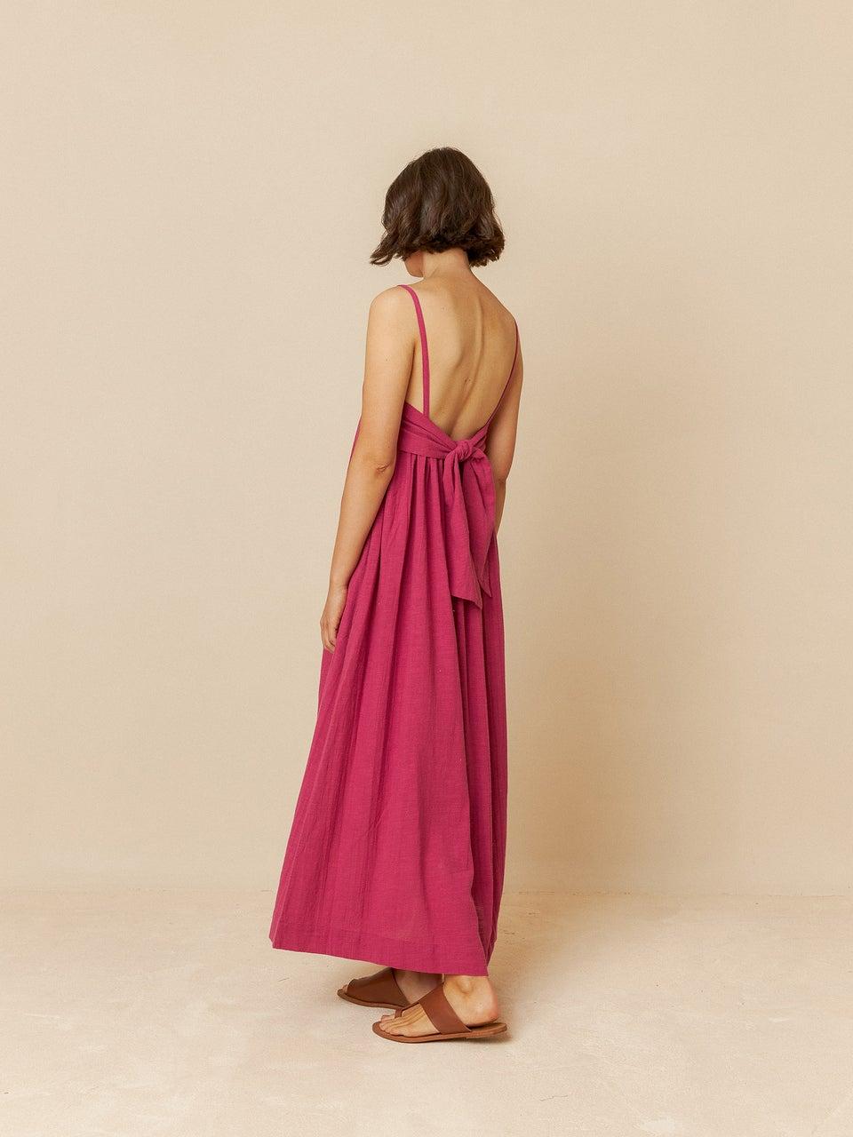 Indi & Cold VESTIDO MAXI TIRANTES