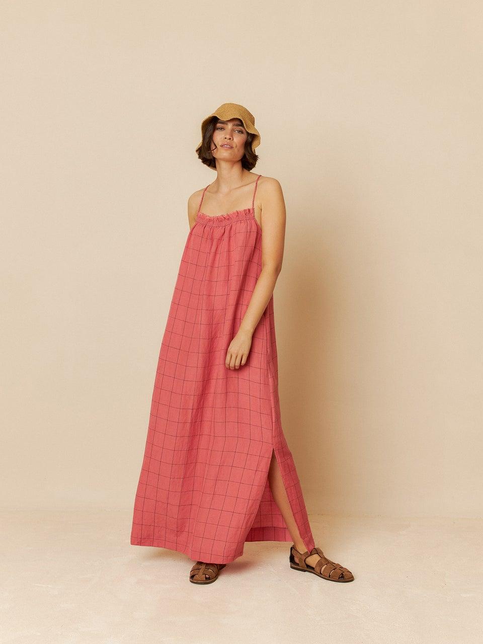 Indi & Cold VESTIDO MIDI TIRANTE