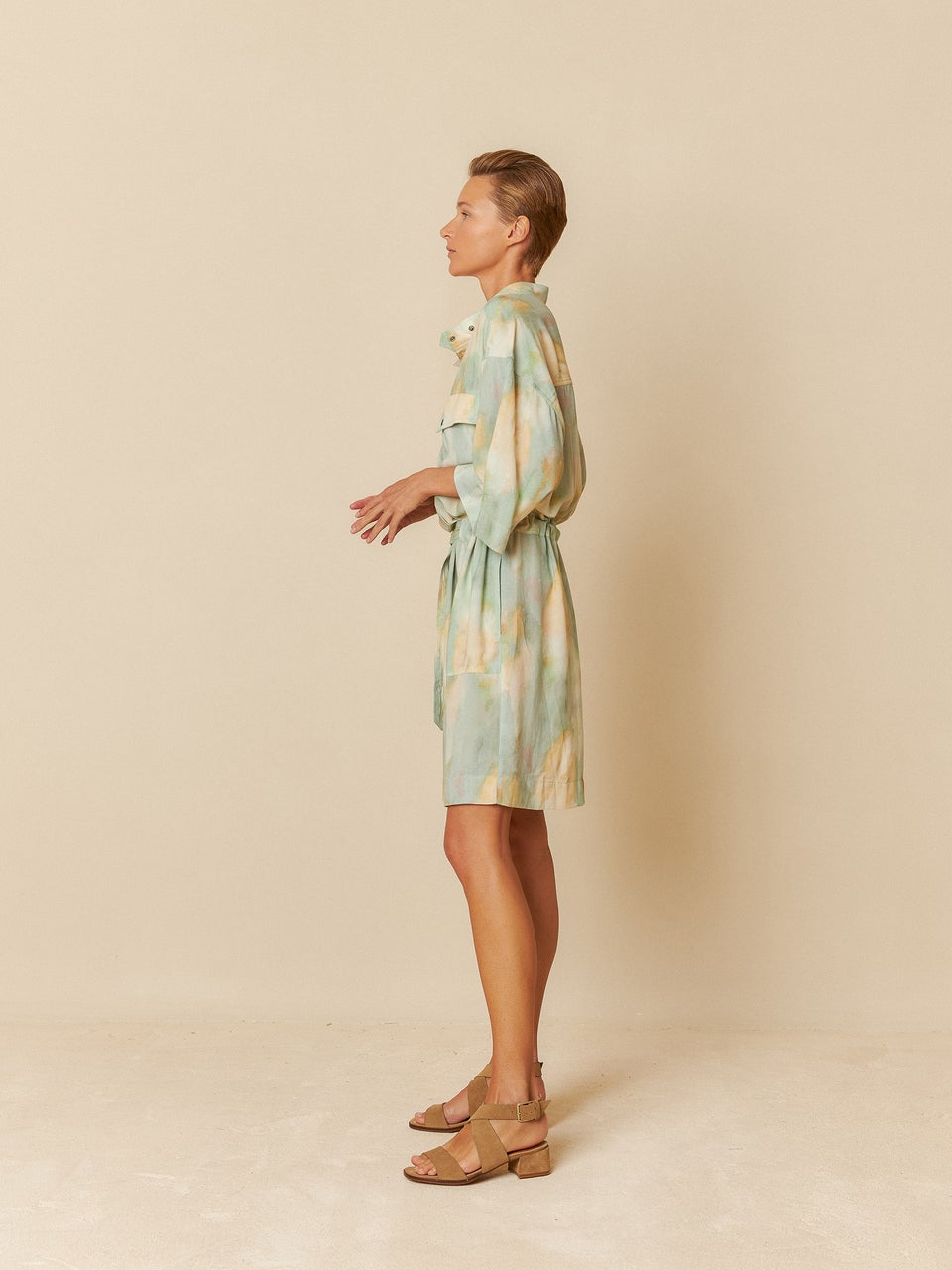 Indi & Cold VESTIDO PRINT ACUARELA