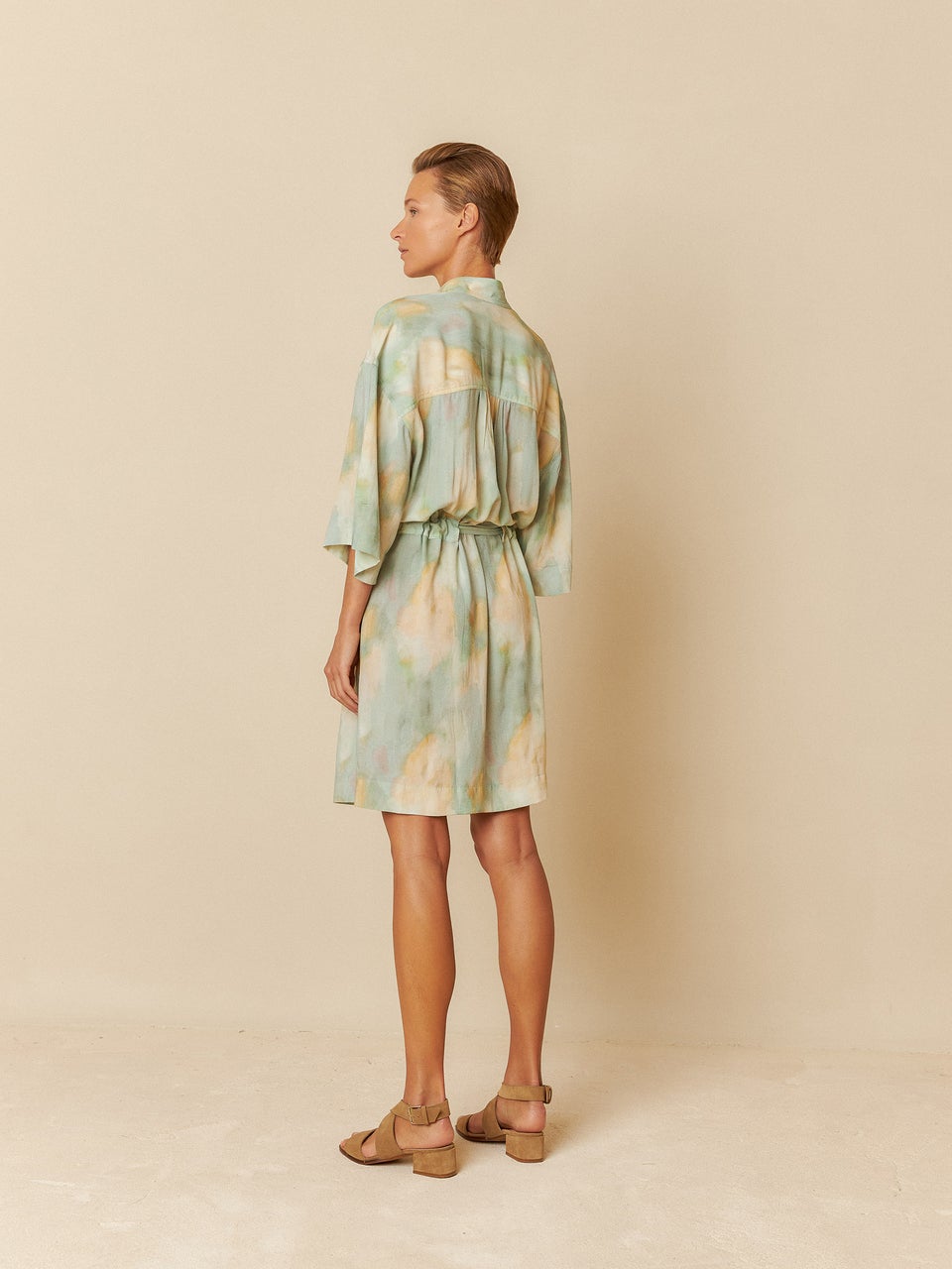 Indi & Cold VESTIDO PRINT ACUARELA