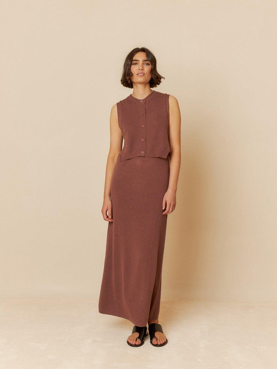 Indi & Cold VESTIDO PUNTO DE ARROZ