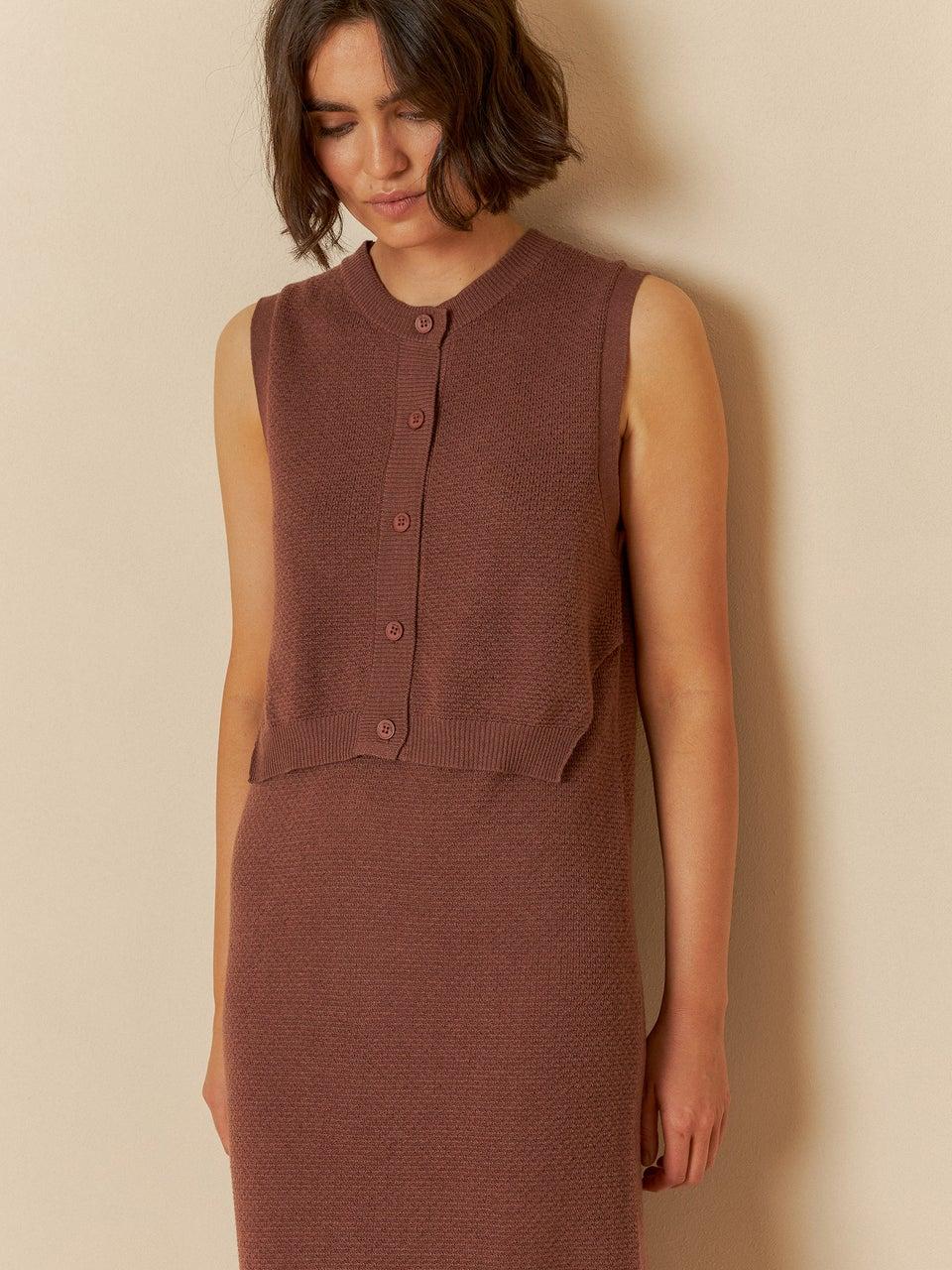 Indi & Cold VESTIDO PUNTO DE ARROZ