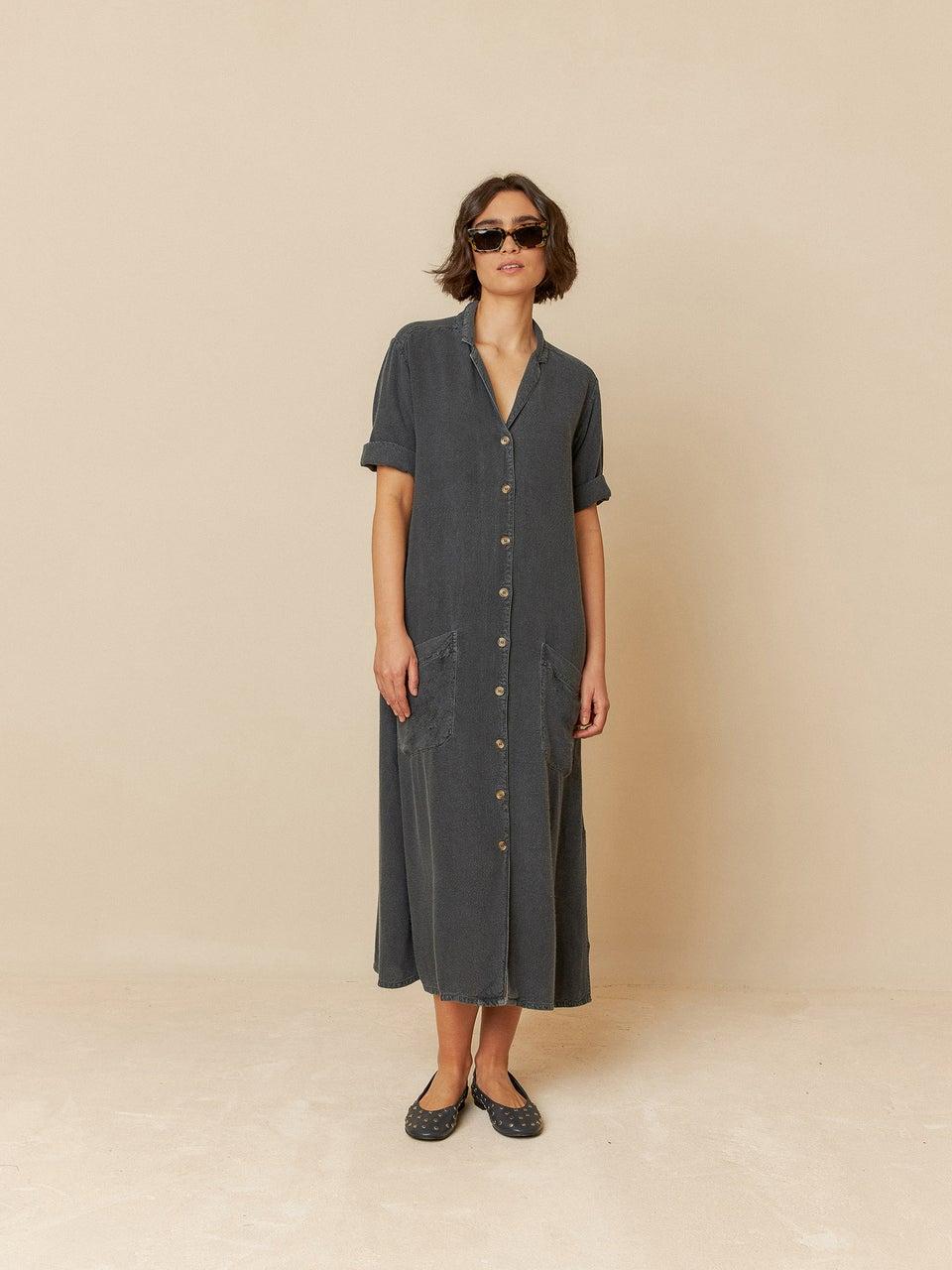 Indi & Cold VESTIDO VISCOSA LINO