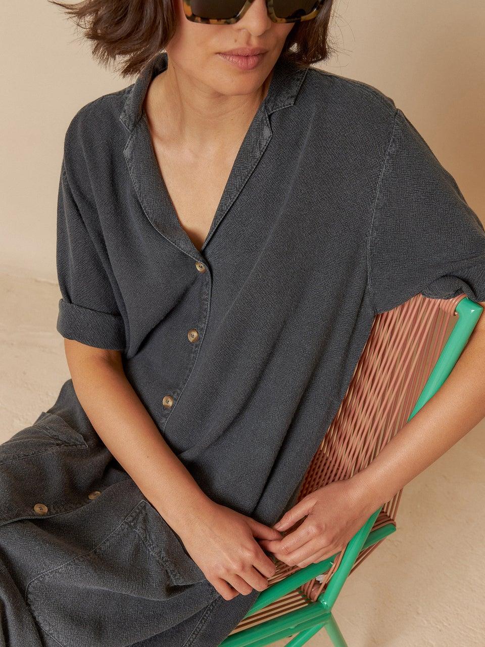 Indi & Cold VESTIDO VISCOSA LINO