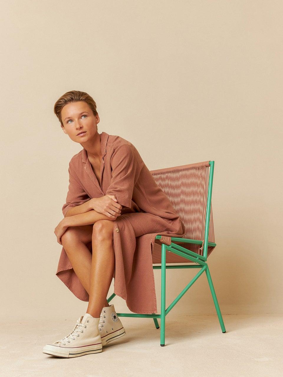 Indi & Cold VESTIDO VISCOSA LINO