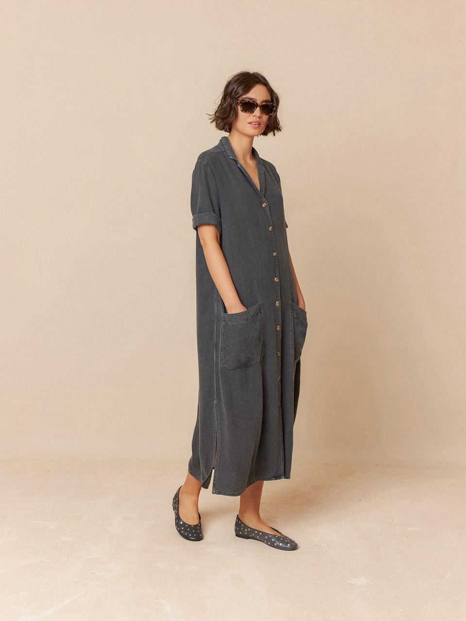 Indi & cold VESTIDO VISCOSA LINO