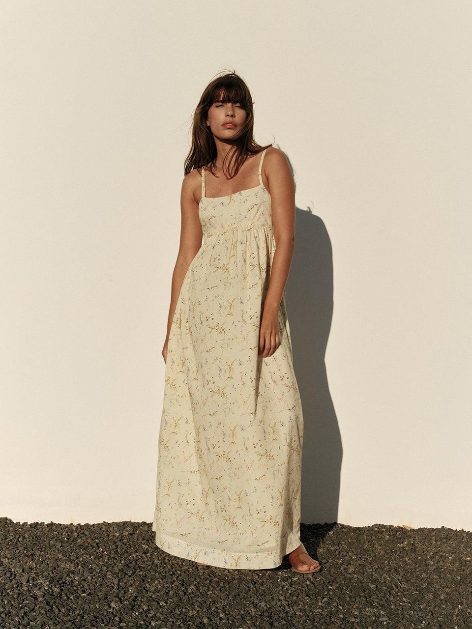 Indi & cold VESTIDO VOILE DE ALGODÓN