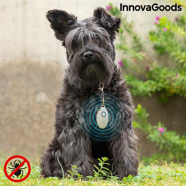 innovagoods Antiparásitos por Ultrasonidos Recargable para Mascotas PetRep InnovaGoods