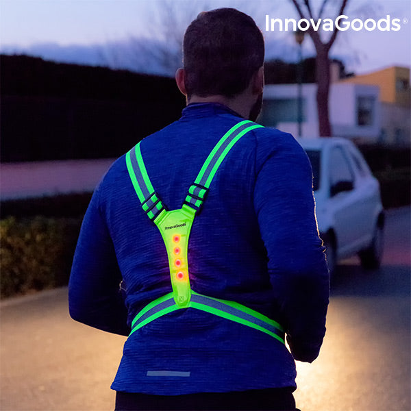 innovagoods Arnés Reflectante con LED para Deportistas InnovaGoods