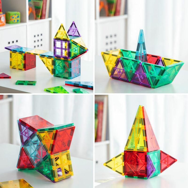 Innovagoods Bloques De Construcción Magnéticos 3D Magoks InnovaGoods 57 Piezas