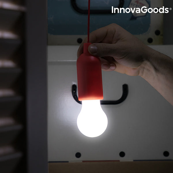 Innovagoods Bombilla LED Portátil Con Cordón InnovaGoods
