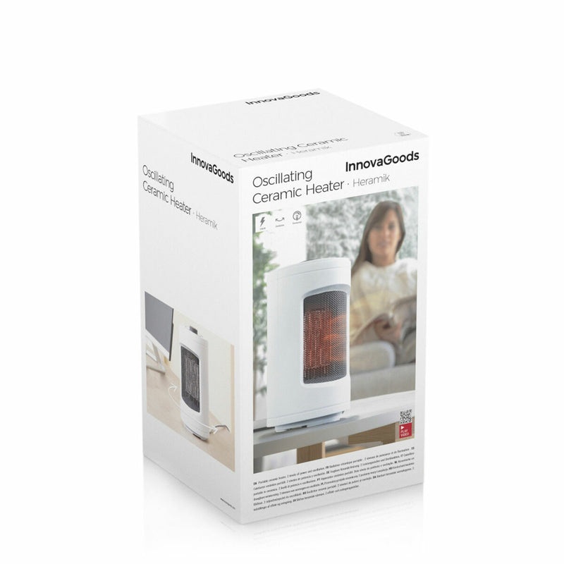 Innovagoods Calefactor Cerámico Oscilante Heramik InnovaGoods