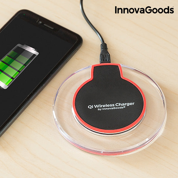 Innovagoods Cargador Inalámbrico Para Smartphones Qi InnovaGoods