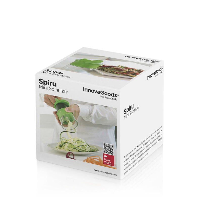 Innovagoods Cortador De Verduras En Espiral Mini Spiralicer InnovaGoods
