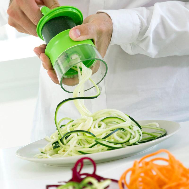 innovagoods Cortador de Verduras en Espiral Mini Spiralicer InnovaGoods