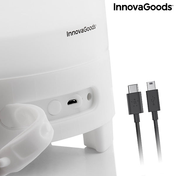Innovagoods Cubitera LED Con Altavoz Recargable Sonice InnovaGoods