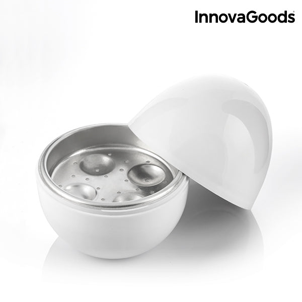 Innovagoods Cuecehuevos Para Microondas Con Recetario Boilegg InnovaGoods