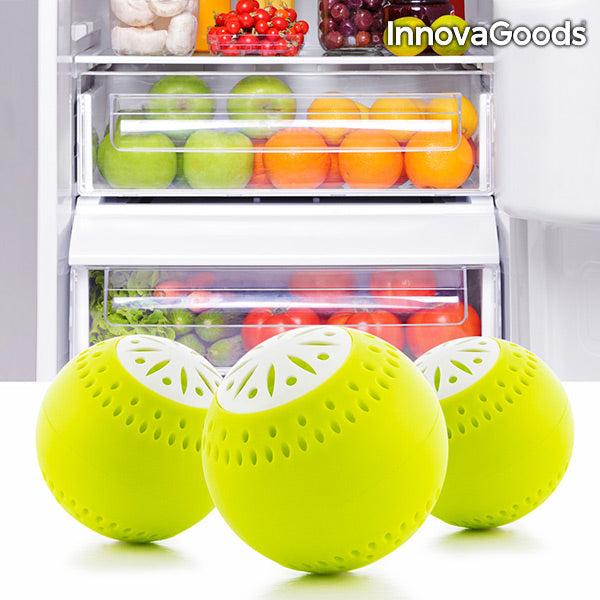 innovagoods Ecobolas para Frigorífico InnovaGoods (pack de 3)