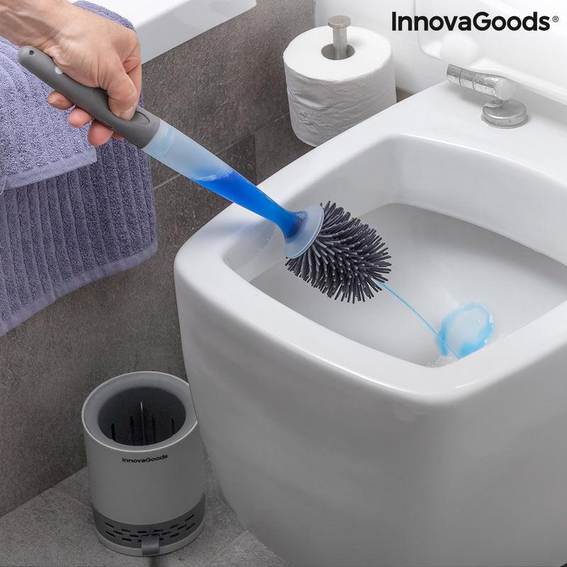 innovagoods Escobilla de Baño con Dispensador de Jabón Bruilet InnovaGoods