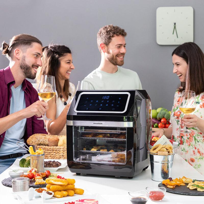 Innovagoods Freidora De Aire InnovaGoods Fryinn Pro Max 12000 Negro Acero Inoxidable 1800 W 12 L