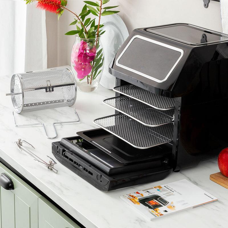 Innovagoods Freidora De Aire InnovaGoods Fryinn Pro Max 12000 Negro Acero Inoxidable 1800 W 12 L