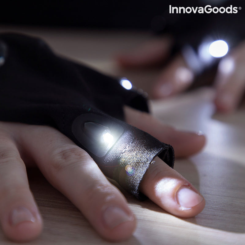 Innovagoods Guantes Con Luz LED Gleds InnovaGoods 2 Unidades