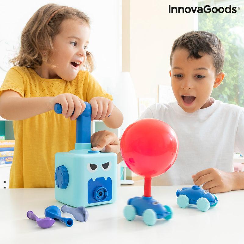 Innovagoods Juguete Lanzador De Coches Y Globos 2 En 1 Coyloon InnovaGoods