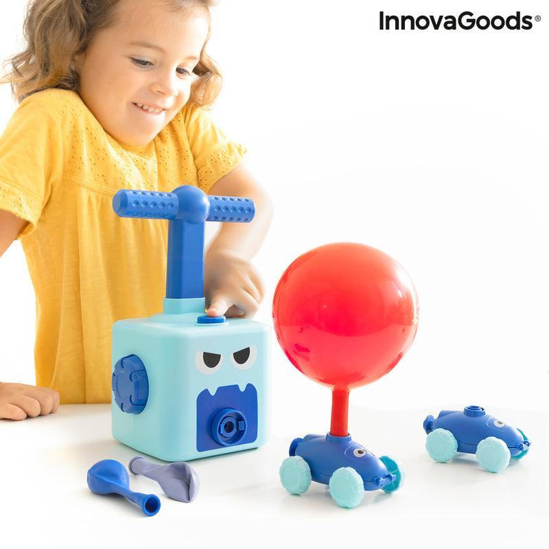 innovagoods Juguete Lanzador de Coches y Globos 2 en 1 Coyloon InnovaGoods